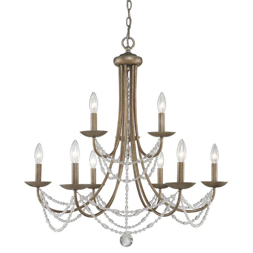 2 Tier - 9 Light Chandelier
